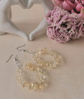 Sunshine Citrine Hoop Earrings
